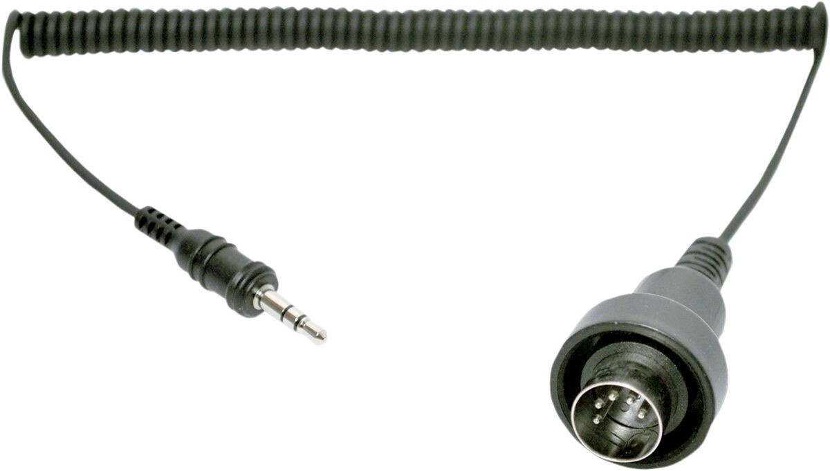 Sena Stereo Jack 3.5Mm To 5-Pin Din Dual Stream Black Cable 5 Pin Din