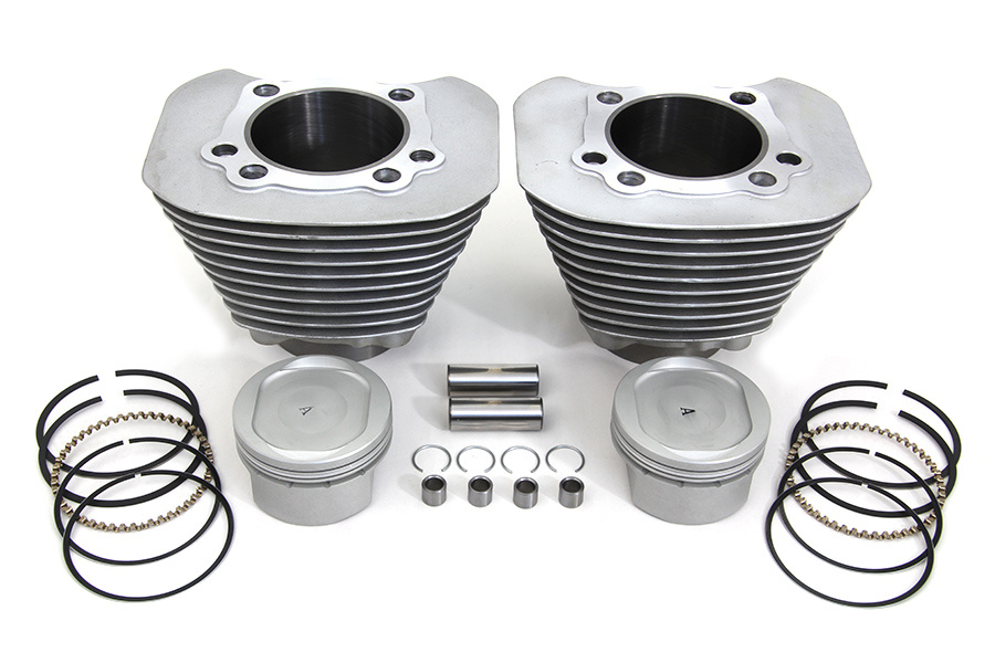 Big Bore kit XL 883->1200 f�r 2004-upp Silver cyl. 9,5:1 comp