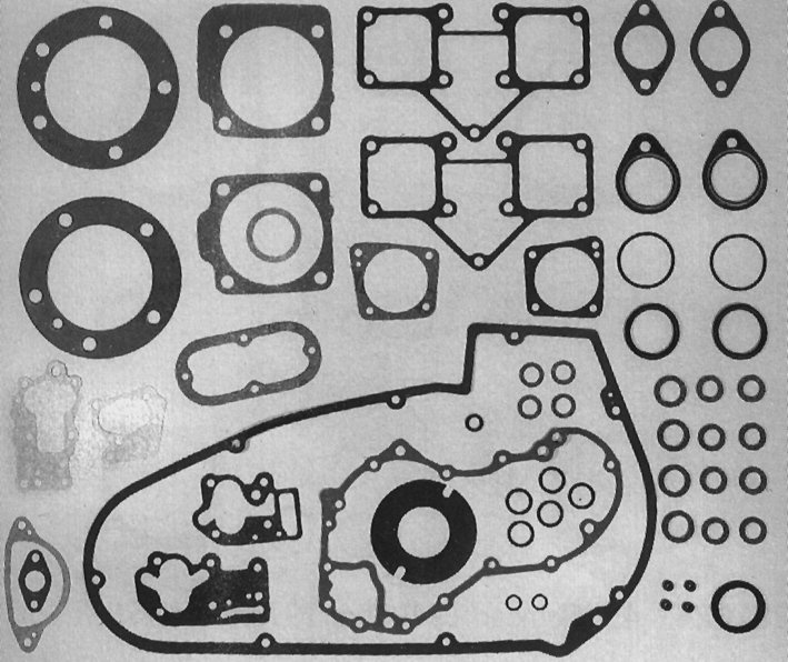 Gasket kit Shovelhead 66-69