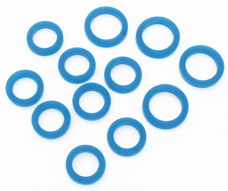 Pushrod tube rubber seal kit, Panhead/Shovelhead 48-79