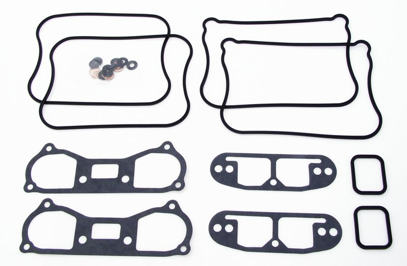 Rocker cover gasket set, XL 883cc/1100cc/1200cc EVO 86-90