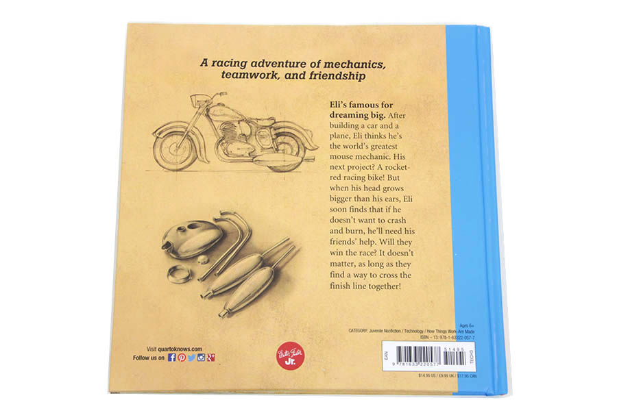 How to Build a Motorcycle - Illustrerad Barnbok