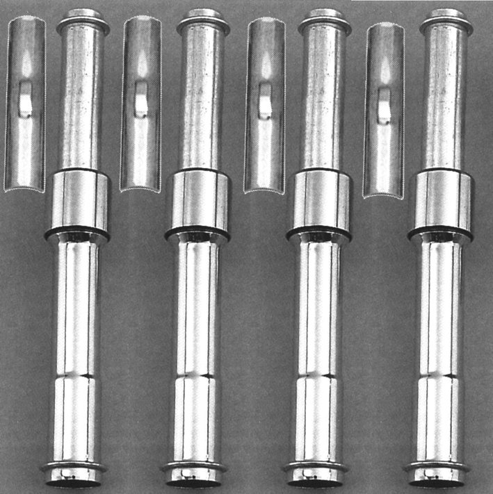 Pushrod covers B/T Evo 84-99, 4pcs complete