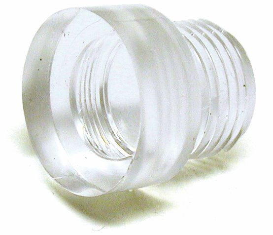 Plugg t�ndinst�llningsh�l i motorblock, klar plast