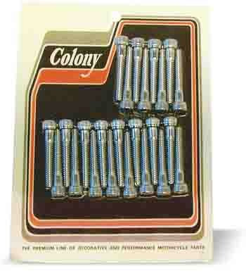 Insexskruvar D-ring Panhead 48-65, l�nga, krom