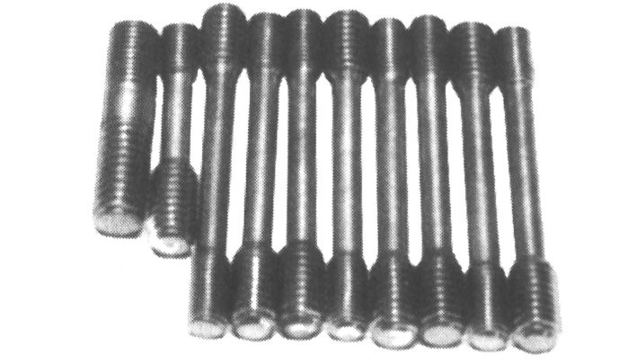 Pinnbultsats ventilk�pa/�. motorf�ste Shovel 66-84 (1 topp)