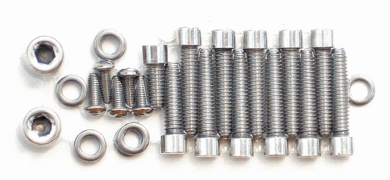 Skruvsats, insex, kamk./brytarl/o.filter pl/sensor Softail 00-up