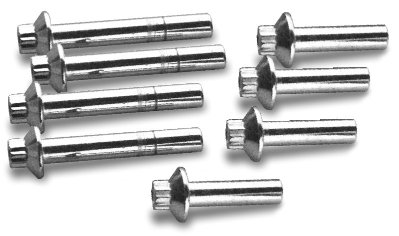 Toppbultar Evo B/T 85-91/XL 86-91, kromade