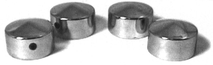 Head bolt covers EVO & T/C 84-up/XL 86-up, chrome