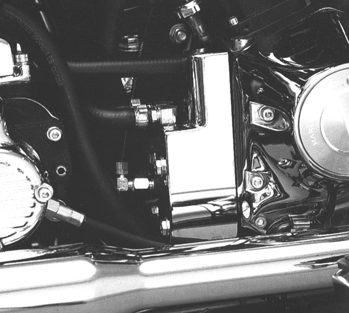 Oil pump cover B/T 68-91,(exc. Sturgis-91) with chain oiler