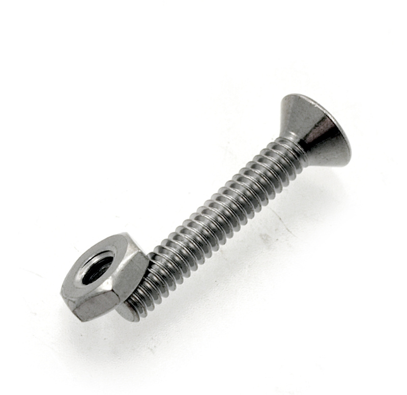 Screw & nut shifter cover (50-140) 52-79 4-speed (1 needed)