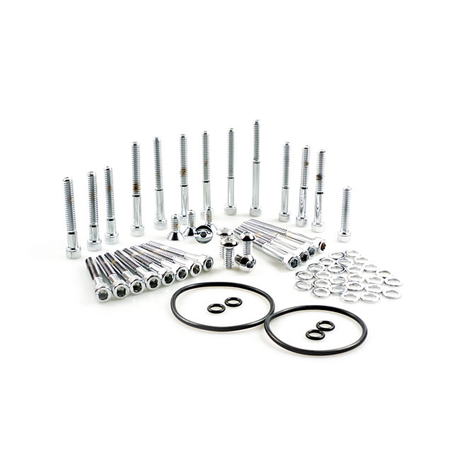 XL side cover mount kit 91-03 XL Sportster (NU)  Chrome allen