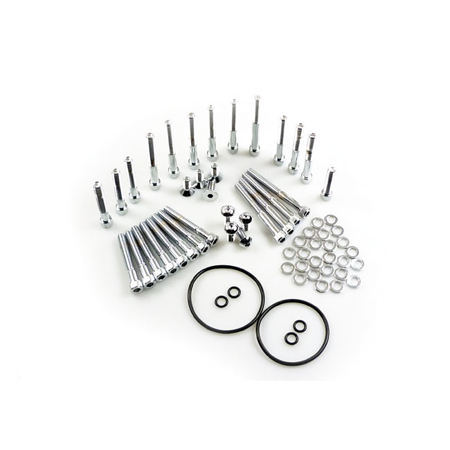 XL side cover mount kit 91-03 XL Sportster (NU)  Chrome allen