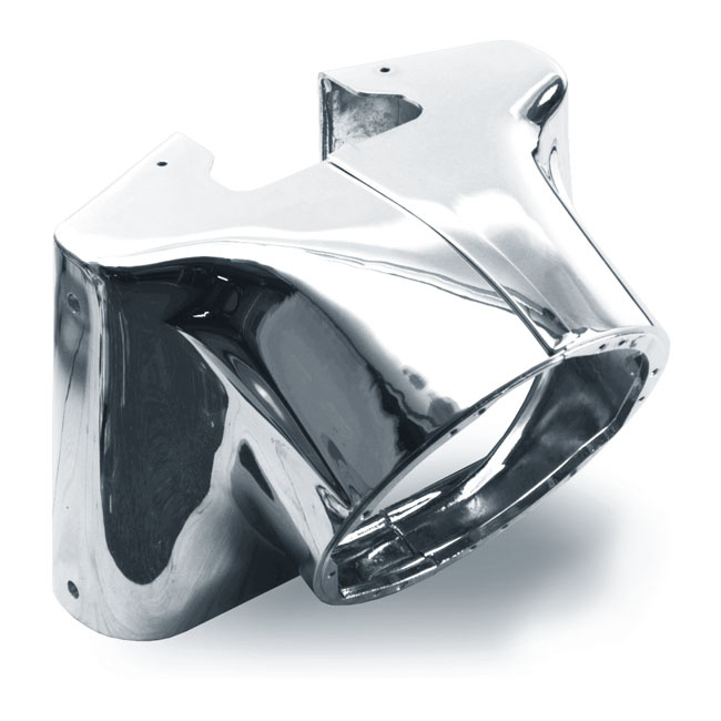 FL headlamp housing set. Chrome 60-84 FL, FLH (NU) Chrome plated repro