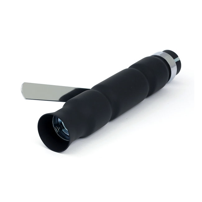 Wrestler universal muffler 13 long black 1 3/4 diameter headers. Unive