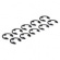 Retaining ring, clutch release finger shaft 70-86 4-speed Big Twin (NU Retaining ring, clutch release finger shaft 70-86 4-speed Big Twin (NU