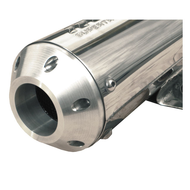 CPV, exhaust tip for 4 SuperTrapp 4 SuperTrapp mufflers Plain aluminum