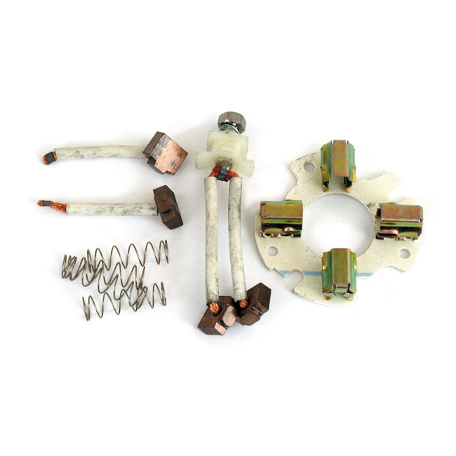 Brush holder, Prestolite starter motor 67-80 XL Sportster, L66-82 FL,