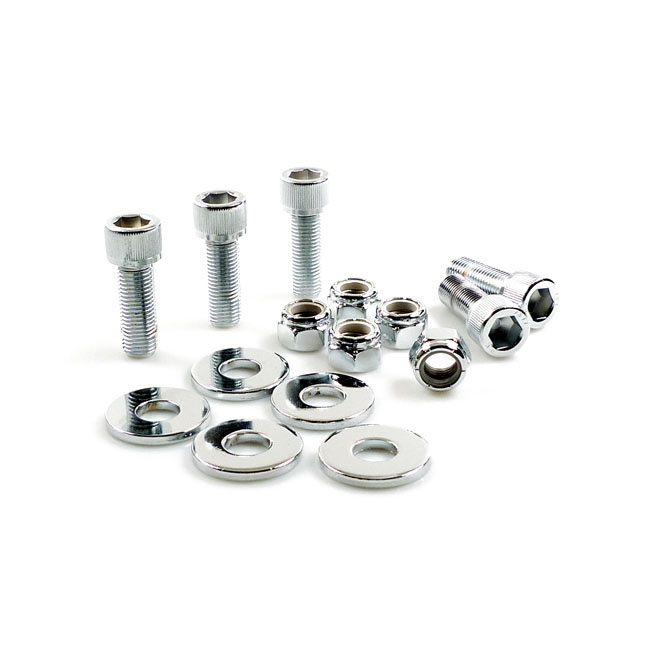 Rear sprocket Mount kit, allen chr. 73-84 FL, 73-E85 FX, FXST