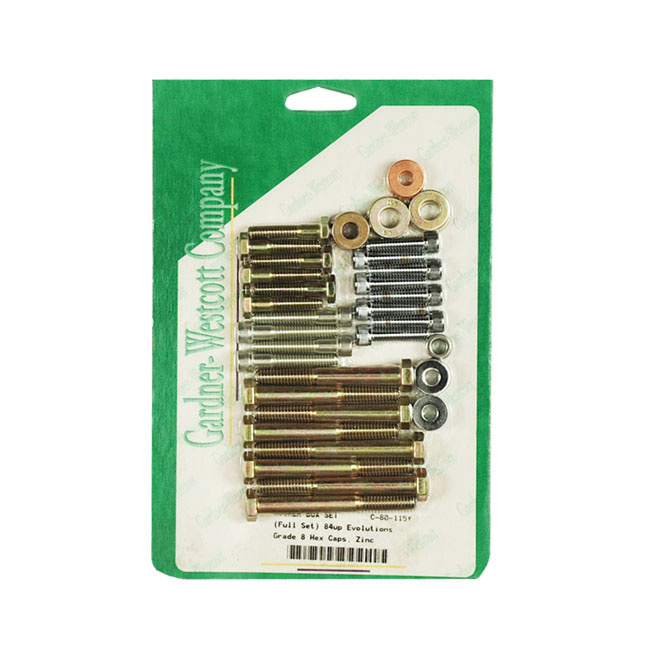 GW, complete rocker box mount kit. Zinc 84-99 Evo Big Twin, 86-03 XL S