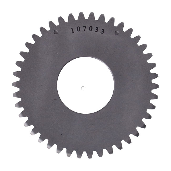 Andrews, Big Twin cam gear. Stock (green) 48-65 Panhead, 66-E77 Shovel