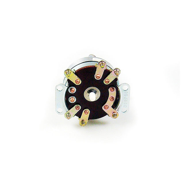 FL style ignition switch, ''electronic''. flat key. Chrome 73-95 FL, F