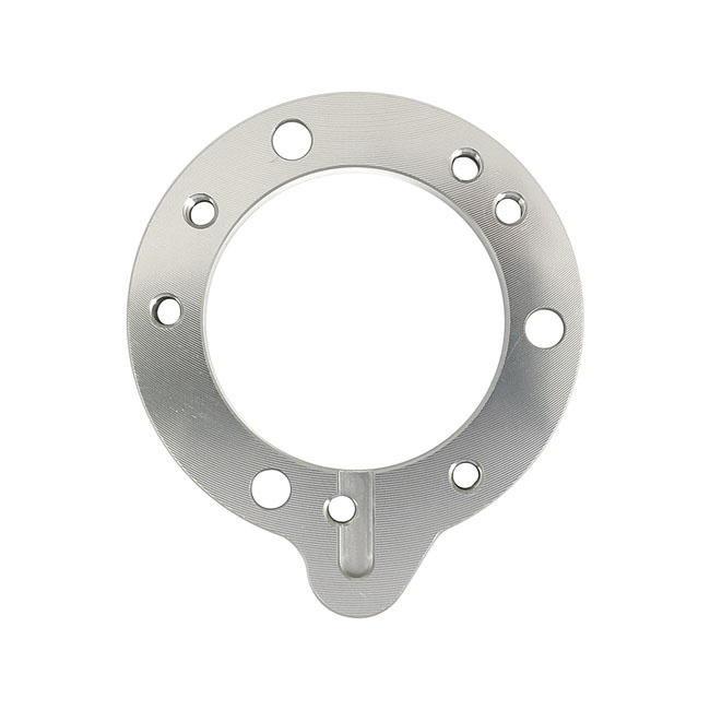 Air cleaner adapter plate, for S&S E/G. Aluminum S&S Super E/G carbure