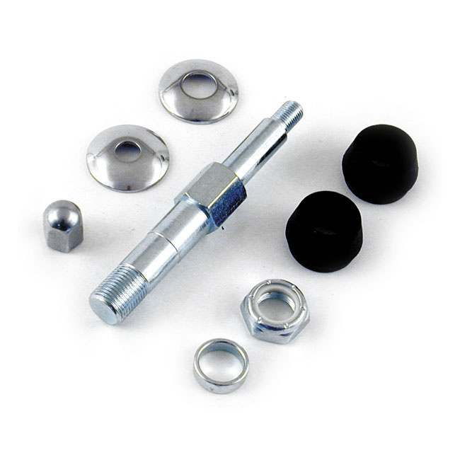 UPPER SHOCK STUD KIT ZINC 73-85 4-speed FL, FX (NU)  For 1 shock.