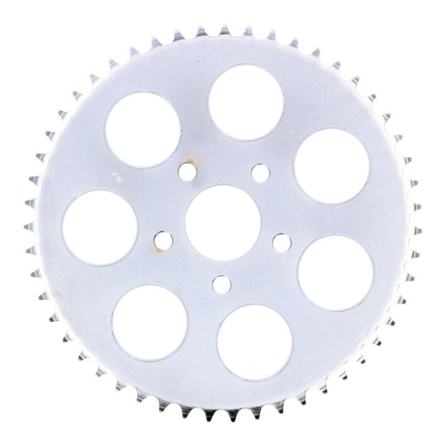 REAR SPROCKET, ZINC. 51T 73-85 4-speed Big Twin, 79-81 XL Sportster