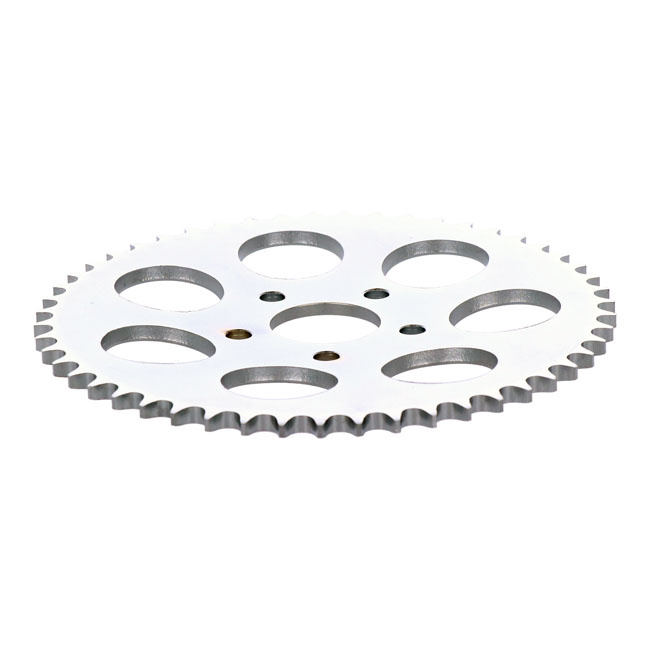 REAR SPROCKET, ZINC. 51T 73-85 4-speed Big Twin, 79-81 XL Sportster
