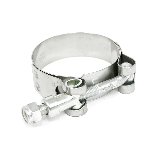 Paughco, Panhead custom header clamps stainless steel 48-65 Panhead (N
