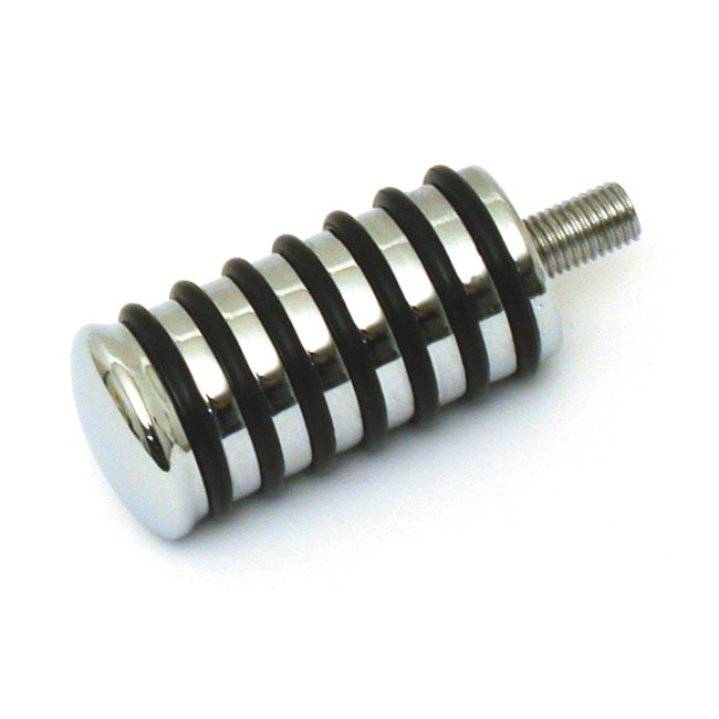 Sundance O-ring shift peg. Chrome Most H-D 5/16-24 threaded stud. Chro