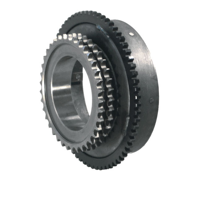 Clutch shell with sprocket 65-E84 Shovelhead (Excl. FRXB, FXSB) (NU)