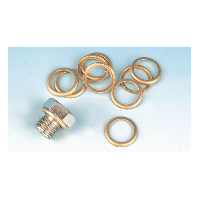 James, seal washer transm. drain plug / oil screen plug 41-86 Big Twin