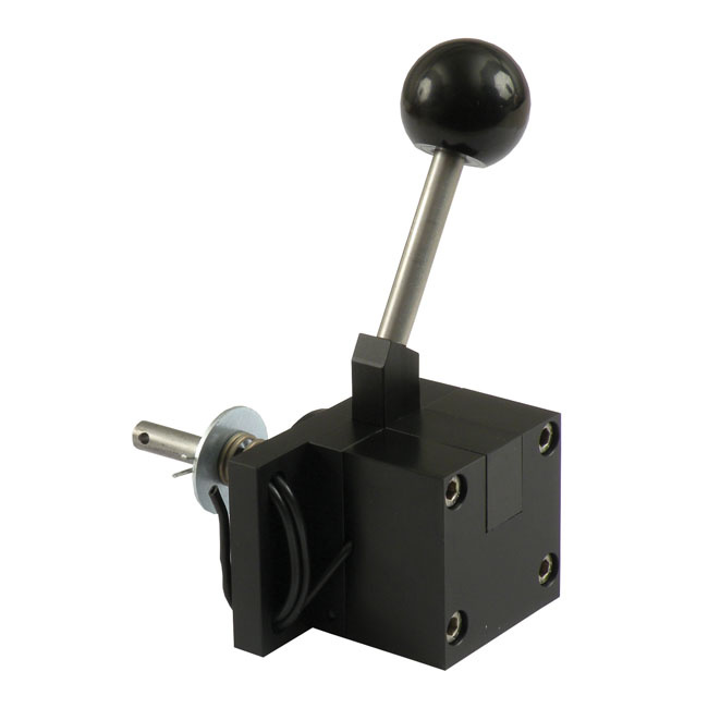 CPV,4-Speed handstarter 65-86 4-speed Big Twin (NU)  Black anodized fi