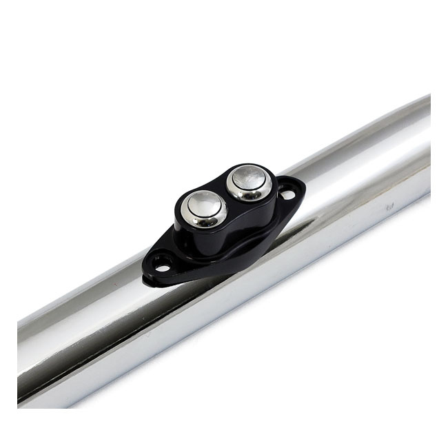 Double d, handlebar switches. Black Universal Billet aluminum housing,