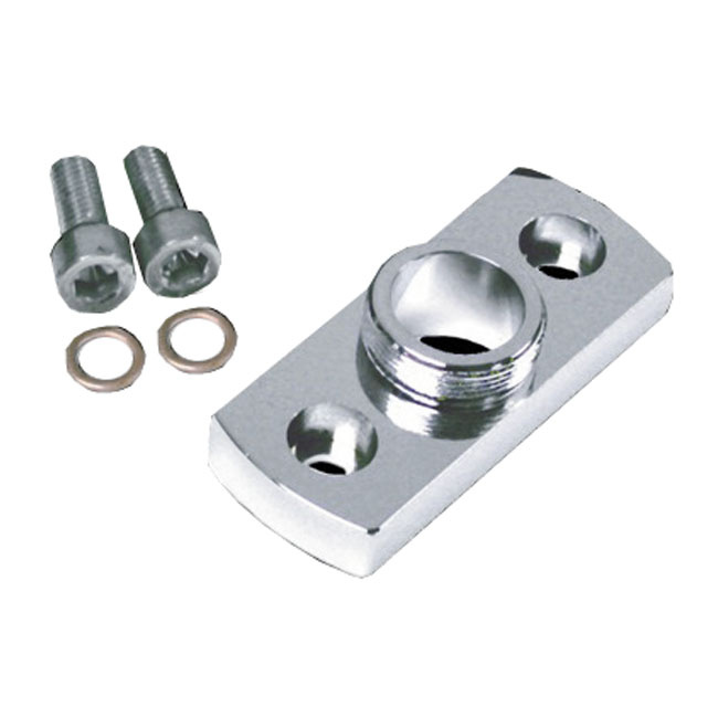 Pingel, 22Mm Petcock Adapter Plate. 44Mm Wide Univ.