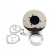 Breather style air cleaner assembly, round. Chrome 90-17 (NU) Big Twin Breather style air cleaner assembly, round. Chrome 90-17 (NU) Big Twin