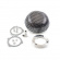 Breather style air cleaner assembly, round. Chrome 90-17 (NU) Big Twin Breather style air cleaner assembly, round. Chrome 90-17 (NU) Big Twin