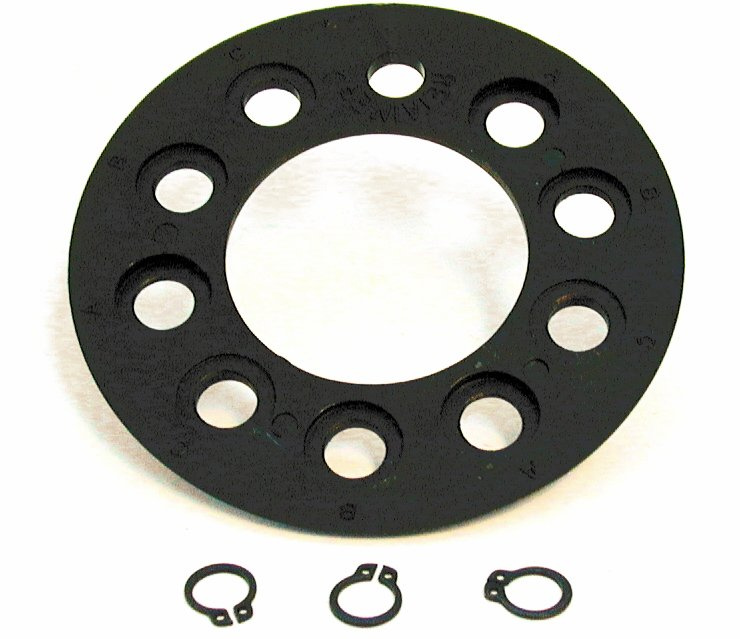 Clutch drum retainer, 3-bolt clutch hub