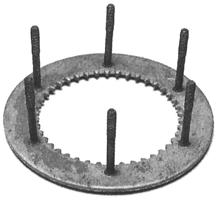 Bultplatta kopplingsfj�drar XL,71-84