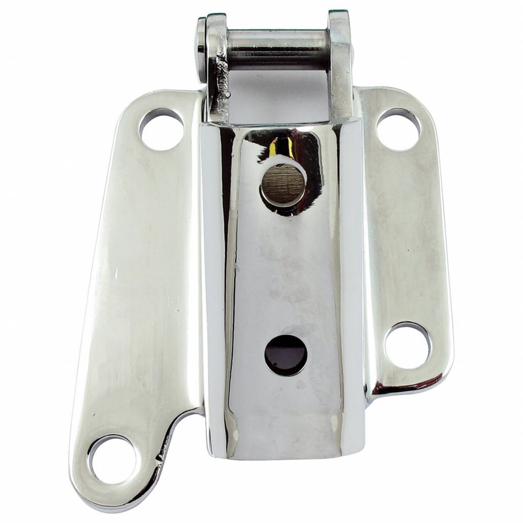 Jiffy mounting bracket. Chrome 81-08 FLT/Touring (NU) Kick stand / sid