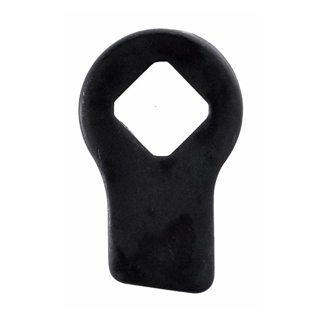 Jiffy leg stop. Black 37-84 Fl, Fx, 84-06 Softail, 80-08 Flt/Touring