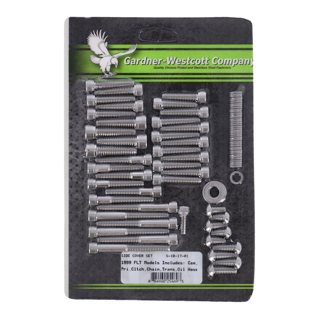 B.T. Side Cover Mount Kit, Ss Allen 99-06 Flt (Ex. Tcb, Dyna)