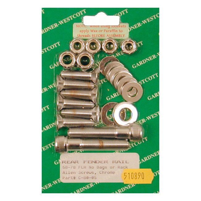 Fender Strut Mount Kit, Allen 58-84 Fl (No Bags, No Luggage Rack)