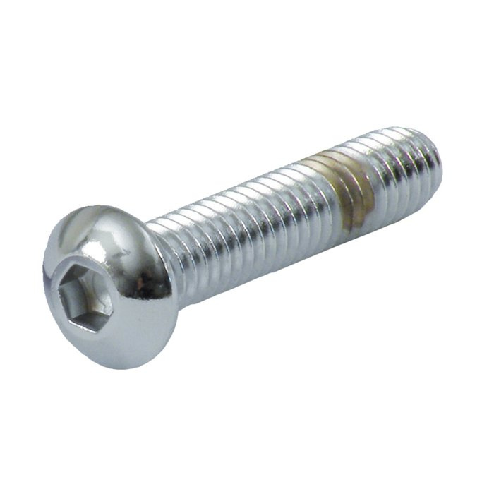 5/16-24 x 3/8 inch buttonhead bolt chr.