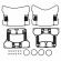 S&S, gasket set for die-cast S&S rocker covers S&S, gasket set for die-cast S&S rocker covers