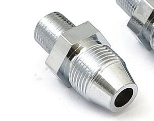 Oil Line Fitting 36-64 B.T., 37-73 45