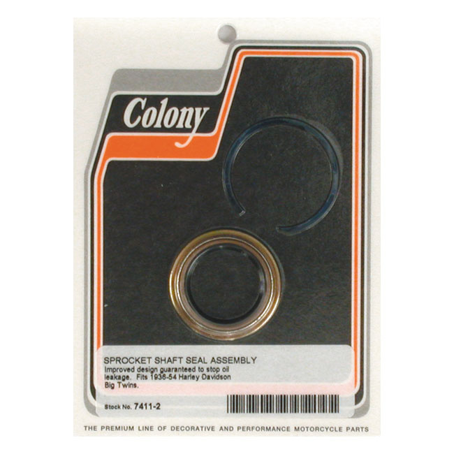 Colony, Sprocket Shaft Oil Seal 40-54 B.T.