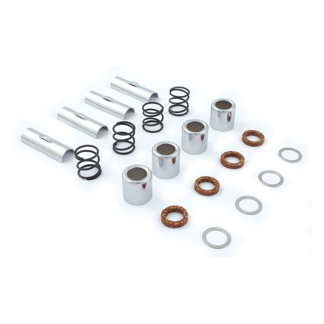 Upper Pushrod Cover Kit. Pan & Xl 48-65 Panhead, 57-E79 Xl